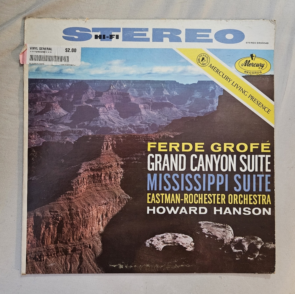 Grand Canyon Suite Vynil Stereo Hi-Fi Ferdw Grofe